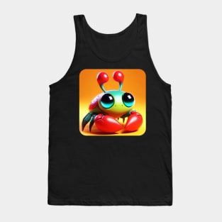 Animals, Insects and Birds - Crab #22 Tank Top